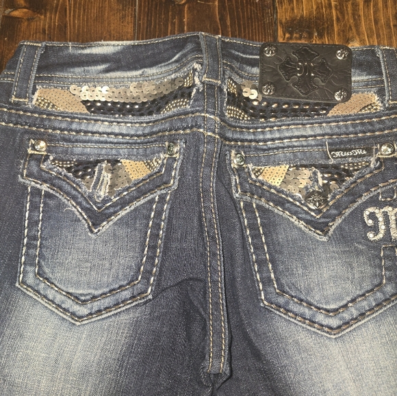 miss me easy capris nwot size 26 measured 29x26 - Picture 3 of 7